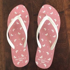 Coach Flip Flops